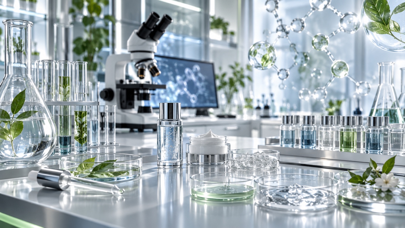 Laboratorio y estructura molecular